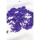 Mor1 3 mm Plastik İnci Boncuk Takı Aksesuar Malzemesi (25 Gr)