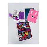 MORA BAG Tablet/ Kitap/Laptop Çantası 14 İnç - Frida Desen/ Mor