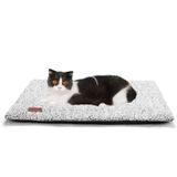 Mora Pets Kendinden ısıtan kedi yatağı, kendinden ısıtmalı kedi köpek matı, 60 x 45,7 cm, ekstra sıcak termal evcil hayvan pedi, iç mekan, dış mekan evcil hayvanlar için, çıkarılabilir kılıflı, kaymaz, alt