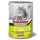 Morando 400 gr Pate Biftek ve Sebzeli Kedi Konservesi