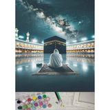 Moranka Sayılarla Boyama Hobi Seti Çıtalı 40x50 Cm - Kabe