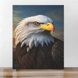 Moranka Sayılarla Boyama Tuval Seti Fırça Boya Dahil (Çıtalı) 40X50 cm - Karakartal - 40 X 50
