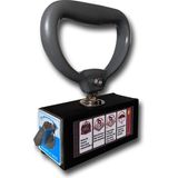 Moratif Manyetik Malzeme Taşıma Mıknatısı – 40 kg Güçlü El Tipi Kalıcı Magnet, Metal Sac Kaldırma ve Fixing Uygulamaları İçin | Magneteksan Yerli Üretim - Sarı