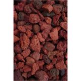 MorBalon Kırmızı Pomza Taşı 1-2 Cm Volkanik Tüf Cüruf Mangal Lav Taşı 5 Kg