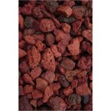 MorBalon Mor Balon 2 Kg Kırmızı Pomza Taşı 1 - 2 Cm Volkanik Tüf Cüruf Mangal Taşı Lav Taşı