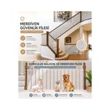 MorBebe Çocuk Ve Evcil Hayvan Için Korkuluk Balkon Ve Merdiven Filesi Çocuk Güvenlik Filesi Koruyucu Filesi