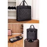 MorBebe Premium Ayakkabı Hurcu 6 Bölmeli Ayakkabı Organizer Valiz İçi Seyahat Ayakkabı Çantası(35x22x40)