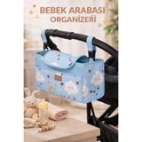 MorBebe Premium Bebek Arabası Organizer Çanta I Çok Bölmeli, Biberon Gözlü Stroller Organizer