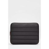 Morca Macbook Kılıf Notebook Çanta Tablet Laptop Kılıfı 13"-13,3" Çizgili Su Geçirmez Kumaş Siyah - 34*25*2cm