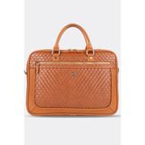 Morca Unisex Evrak Laptop Çantası Taba