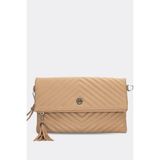 Morca Uzun Askılı Kadın Vizon Clutch Portföy Çantası
