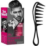 Morco Profesyonel Şekil Tarak & So Well Saç Şekillendirici Pudra Wax 20GR Kırmızı