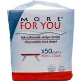 More For You Tek Kullanımlık Sedye Örtüsü 50Li