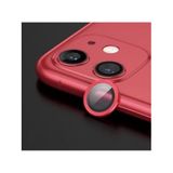 More Gsm iPhone 11 ile Uyumlu Halka Set Kamera Lens Koruyucu (Kırmızı)