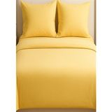 More Home Çift Kişilik Nevresim Takımı Lastikli Çarşaflı Sarı - 200 x 220 cm