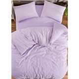 More Home Çift Kişilik Yorgan Kılıfı + Yastık Kılıfı (Çarşafsız) Lila - 200 x 220 cm
