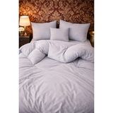 More Home Tek Kişilik Yorgan Kılıfı + Yastık Kılıfı Gri