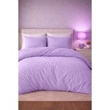 More Home Tek Kişilik Yorgan Kılıfı + Yastık Kılıfı Lila