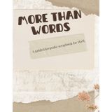 More Than Words: A Guided Keepsake Scrapbook for Mother’s Day