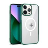 More TR Apple iPhone 13 Pro Max Zore Wireless Şarj Özellikli Pixel Magsafe Kapak Kılıf