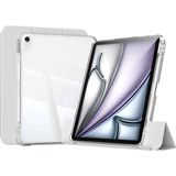 More TR iPad Air 13 2025 M3 Kılıf Magnetik Ayrılabilen Airbagli Mtr Sliding Tablet Kılıfı - Gri