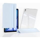 More TR iPad Air 13 2025 M3 Kılıf Magnetik Ayrılabilen Airbagli Mtr Sliding Tablet Kılıfı - Mavi Açık