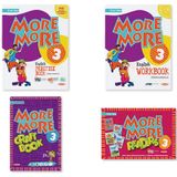 More&more 3.sınıf Practıce Book & Workbook & Hikaye Seti & Craft Book 4 Lü Set