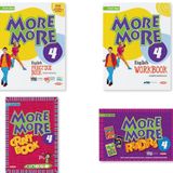 More&more 4.sınıf Practıce Book & Workbook & Hikaye Seti & Craft Book 4 Lü Set