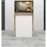 Morepp Erva Karşılama Bankosu ,110 cm ,ofis,kasa,resepsiyon Masası| Beyaz-Beyaz - 110*84