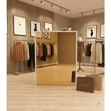Morepp Harmony Pleksi Detaylı 110 cm Karşılama Bankosu Kasa Resepsiyon Masası Ofis Bankosu Beyaz-Altın - Beyaz - Altın