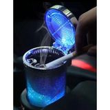 Moresun Buğz Araç Içi Oto Kokusuz Küllük Rgb Işıklı Kapaklı