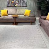 moretti Nairobi Salon Yolluk Koridor Yumuşak Dokulu Halı (Krem, 140x200 cm)