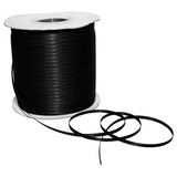 Morex Ribbon 08803/500-030 Çift Yüzlü Saten Kurdele 1/8" X 500 YD Hediye Paketleme için Siyah Şerit, Doğum Günü Hediye Kartları, Kadınlar için Saten Elbise, El Sanatları için İpek Kurdeleler, Çiftler