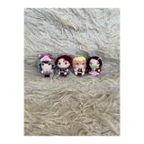 Morey Amigurumi Örgü Anahtarlık İblis Kesen, Standart, moreyanahtarlık001, Tanjiro - Nezuko - İnosuke - Zenitsu, üniseks-yetişkin
