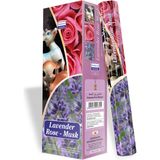 Morey Darshan Triple Lavender Rose Musk Tütsü 1 Box (6 Paket)