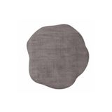 Morfe 04 Anthracite Özel Kesim Asimetrik Yumuşak Halı, 200X200