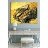 Morfil Sanat Atölyesi Vincent Van Gogh A Pair Of Leather Clogs Kanvas Tablo