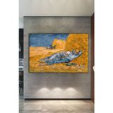 Morfil Sanat Atölyesi Vincent Van Gogh La Siesta Öğle Uykusu Kanvas Tablo (8 Farklı Ölçü)