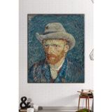 Morfil Sanat Atölyesi Vincent Van Gogh Self Portrait Kanvas Tablo