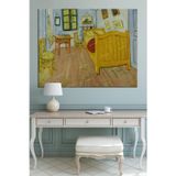 Morfil Sanat Atölyesi Vincent Van Gogh The Bedroom Kanvas Tablo