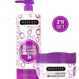 Morfose 1000 ml Keratin Şampuan + 250 ml Keratin Saç Maskesi