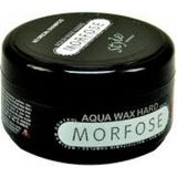 Morfose Aqua Wax Siyah 150 ml Sert Yapılandırma Etkisiyle Saç Şekillendirme Ürünü