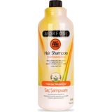 Morfose Besleyici Bitkisel Şampuan - Tuzsuz Formül, Tüm Saç Tipleri için Keratin ve Buğday Proteini, 1000 ml