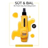 Morfose Boyalı Ve Röfleli Saçlar İçin Çift Fazlı Süt & Bal Fön Suyu 240 Ml