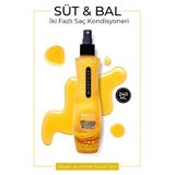 Morfose Boyalı Ve Röfleli Saçlar İçin Çift Fazlı Süt & Ballı Fön Suyu 240 Ml