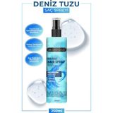 Morfose Deniz Tuzu Saç Spreyi 250 ml Isıya Dayanıklı Mat Görünüm ve Doğal Dalgalar İçin Koruma