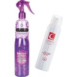 Morfose Keratin İçerikli Fön Suyu Mor 400 ml + Caldion Kadın Deodorant 150 ml İki Aşamalı Bakım