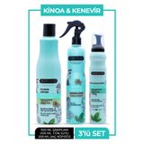 Morfose Kinoa saç bakım seti saç şampuanı&saç köpüğü&fön suyu