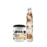 Morfose Milk Therapy Chocolate 200 ml Saç Bakım Köpüğü ve Ultra Strong Saç Spreyi