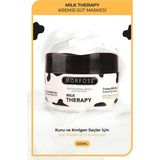 Morfose Milk Therapy Krem Saç Bakım Kremi 500 Ml Pamuk Karışımı Kokusuz Besleyici Etki
